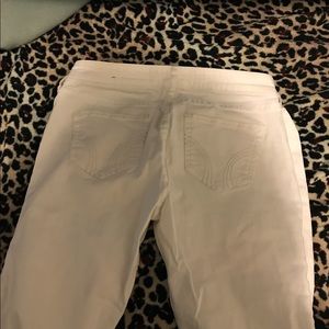 White Hollister jeans